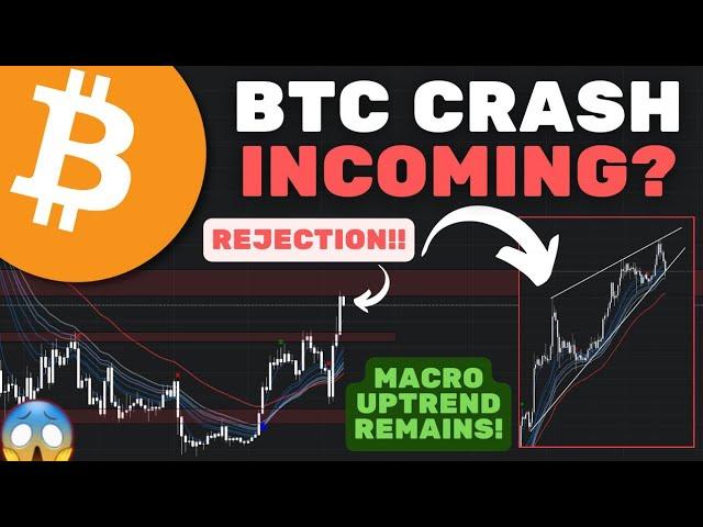 Crypto Market Crash : BTC Next Target 73k$?  | Bitcoin BTC Price Prediction | Btc News Today