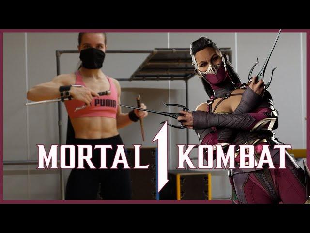 STUNTWOMAN ERWECKT MILEENA AUS MORTAL KOMBAT 1 ZUM LEBEN