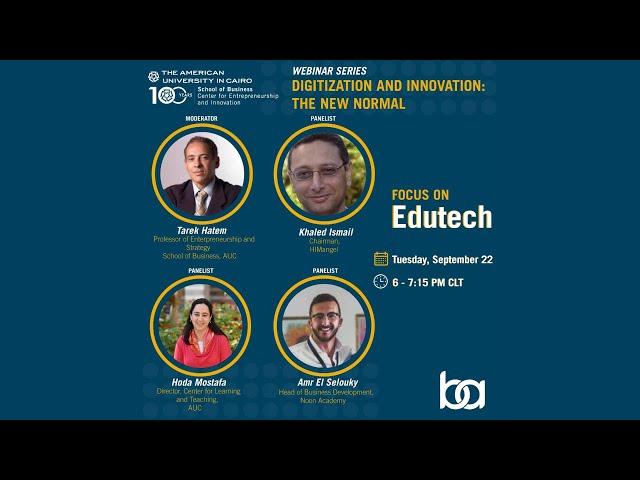 #1  Edu Tech Webinar