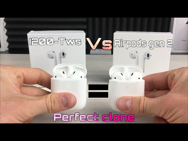 I200-Tws VS Airpods gen 2 - PERFECT CLONE