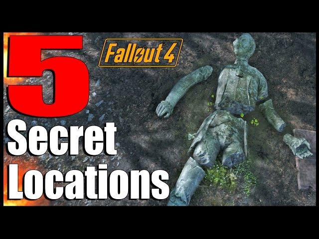 Fallout 4: 5 Secret Locations with Secret Loot! | Ep. 8 (Fallout 4 Secrets)