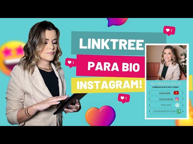 LINKTREE PARA BIO INSTAGRAM PERSONALIZADO I PASSO A PASSO GRATUITO NO CANVA