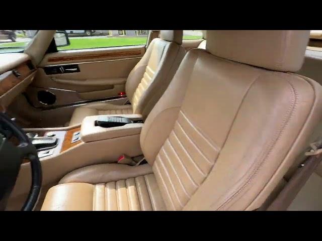 1992 Jaguar XJS walk around and driving video