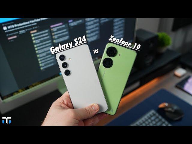 Samsung Galaxy S24 VS Asus Zenfone 10: Battle of the Compact Smartphones!