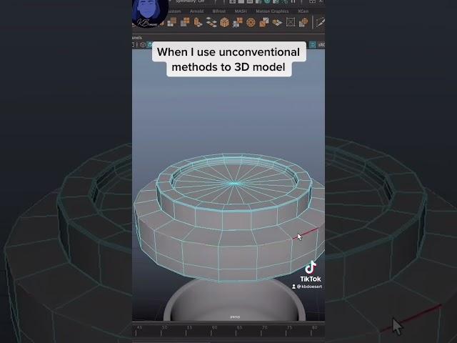 3D modeling unconventionally