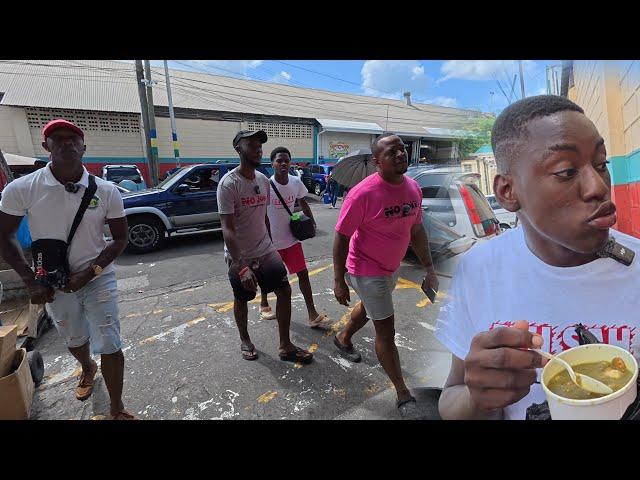 First day in St vincent & the Grenadines | tried calaloo soup | mini grocery shopping