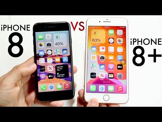 iPhone 8 Vs iPhone 8 Plus In 2024! (Comparison) (Review)