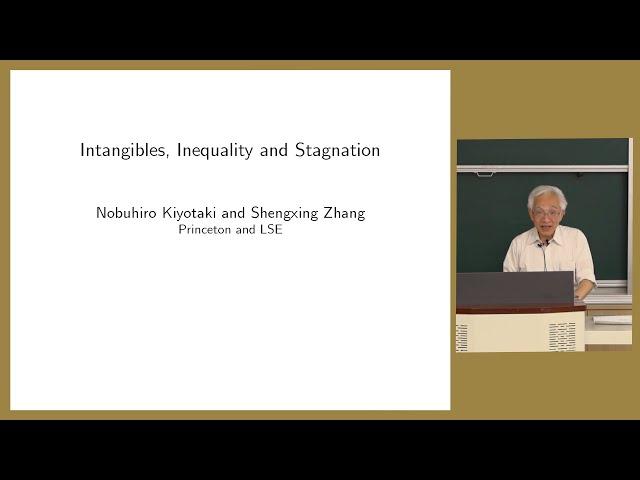 Intangibles, Inequality and Stagnation 無形資產、不平等與停滯性通貨膨脹｜第五屆孫震講座