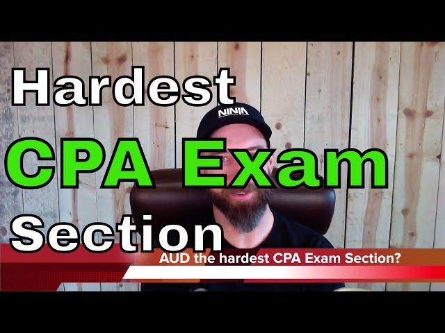 Auditing the Hardest CPA Exam Section | CPA Review | Another71