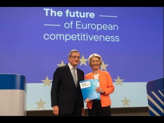 Von der Leyen and Draghi Unveil Strategies for Europe's Future Competitiveness