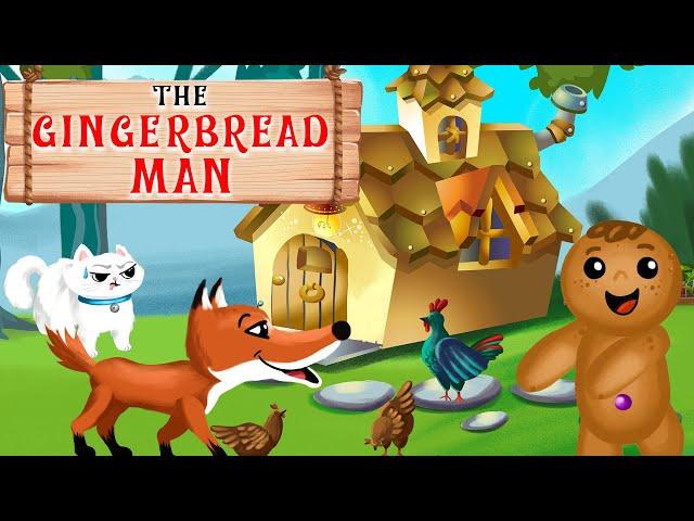 The Gingerbread Man | Fairy Tales & Bedtime Stories For Kids | Kiddom Tales