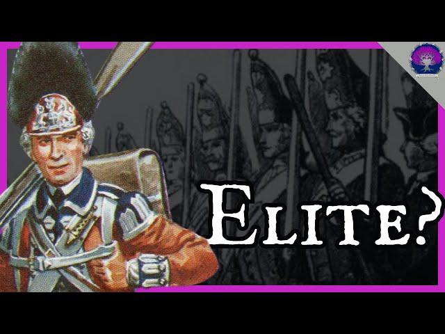 Were Guards Regiments "Elite" in the 18th Century?