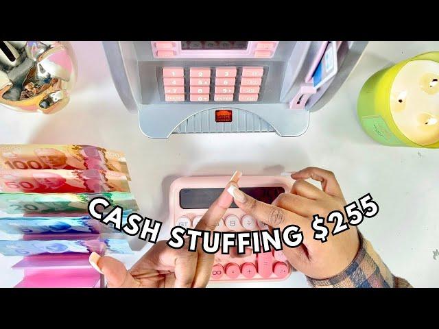 SAVINGS CHALLENGES CASH STUFFING $255 | ROLLING OVER INTO EMERGENCY |