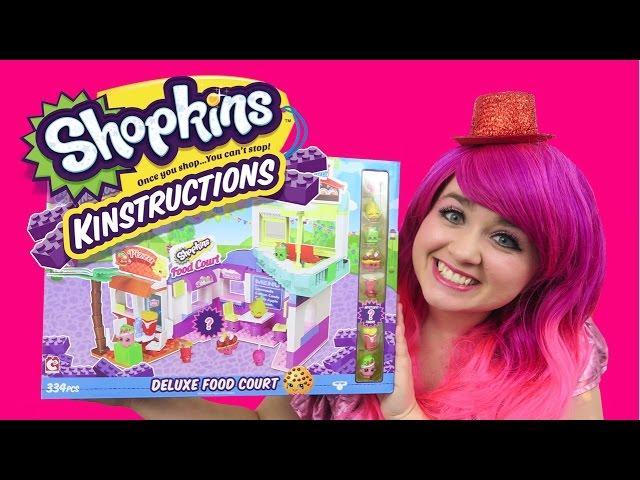 Shopkins Kinstructions Deluxe Food Court | TOY REVIEW | KiMMi THE CLOWN