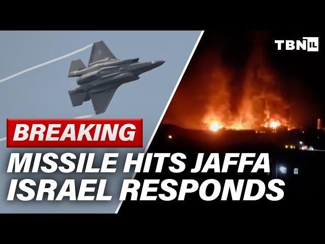 BREAKING: Missile Strike in Jaffa and Israel’s Retaliation Against Houthi Strongholds | TBN Israel