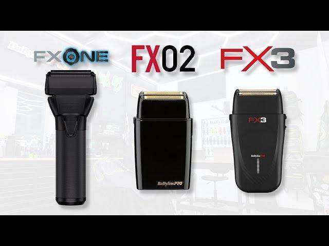 Which shaver is the best?  Comparing Babyliss Pro FXONE FX02 FX3 Shavers