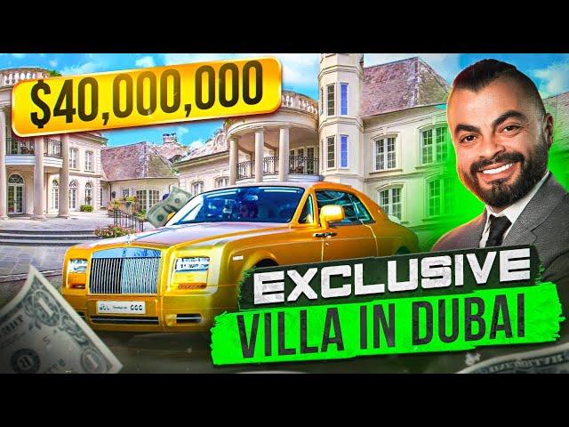 Touring a $40,000,000 Dubai Luxury Villa in Emirates Hills | Anthony Joseph