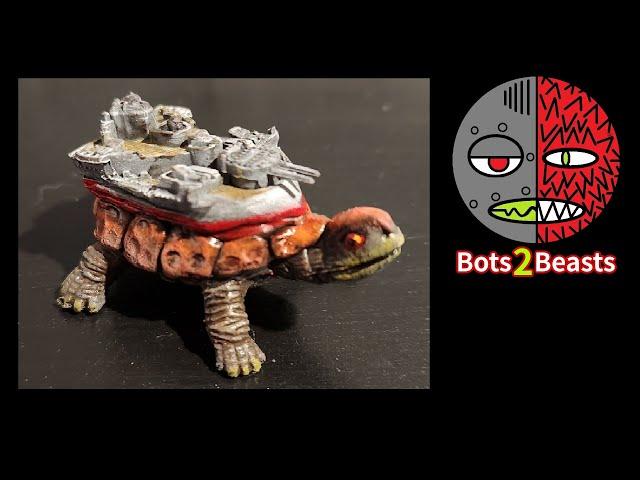 Make your own Tortoise Battleship! #homemade #diy #miniatures #tabletopgaming #model  #toys #craft