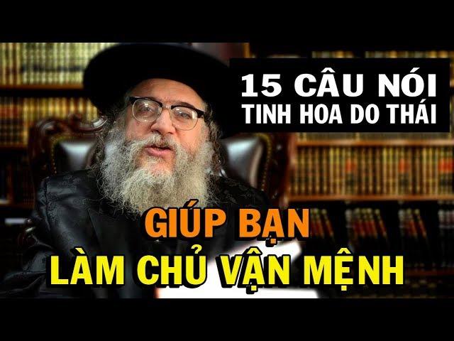 15 câu nói để đời của người Do Thái GIÚP BẠN LÀM CHỦ VẬN MỆNH