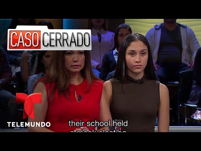 Caso Cerrado Complete Case |  11 Year Old Racist Gets Hit in The Face 