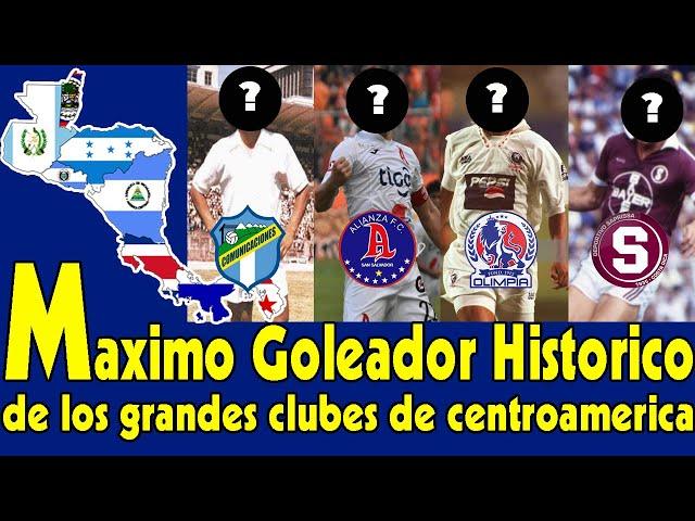 MÁXIMO GOLEADOR HISTÓRICO de los GRANDES clubes de CENTROAMÉRICA (2020)