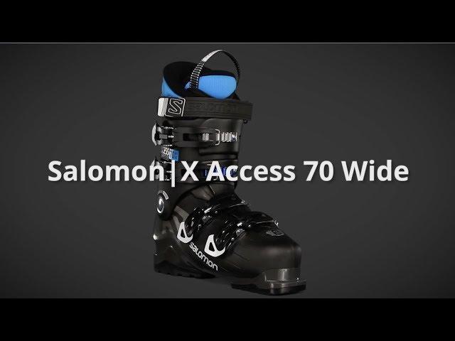 2018 Salomon X Access 70 Wide Mens Boot Overview by SkisDotCom