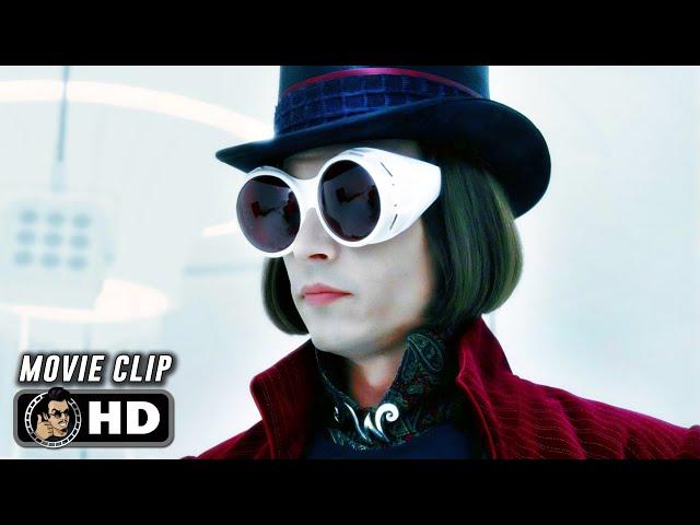 Willy Wonka Tour Scene | CHARLIE AND THE CHOCOLATE FACTORY (2005) Johnny Depp, Movie CLIP HD