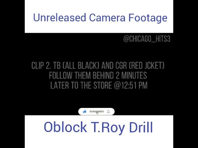 Unreleased Camera Footage From Oblock T.roy Drill #kingvon #oblock #shorts