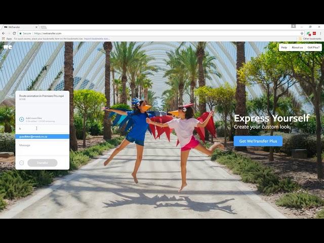 Wetransfer.com tutorial and user guide