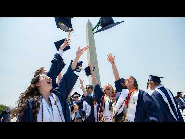 2023 George Washington University Commencement Highlights