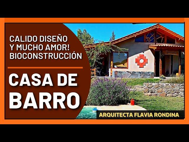 CASA DE BARRO BIOCONSTRUCCIÓN EN CÓRDOBA DISEÑO IMPECABLE