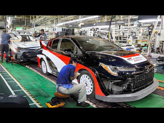 Inside the Crazy Factory Producing the Powerful GR Corolla Rally - Production Line