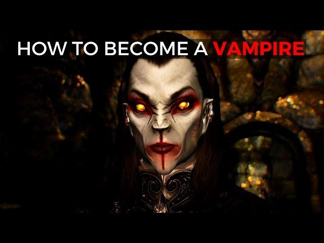 How to Become a VAMPIRE! - Skyrim Remastered