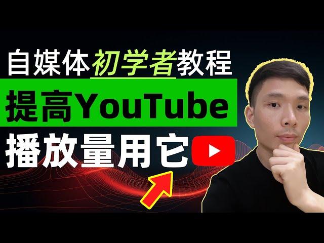 YouTube视频怎么提高播放量 | 如何使用Tubebuddy优化油管频道方法（自媒体初学者网上赚钱教程）