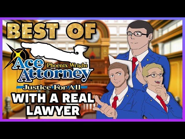 BEST OF: Phoenix Wright Ace Attorney: Justice for All with an Actual Lawyer!