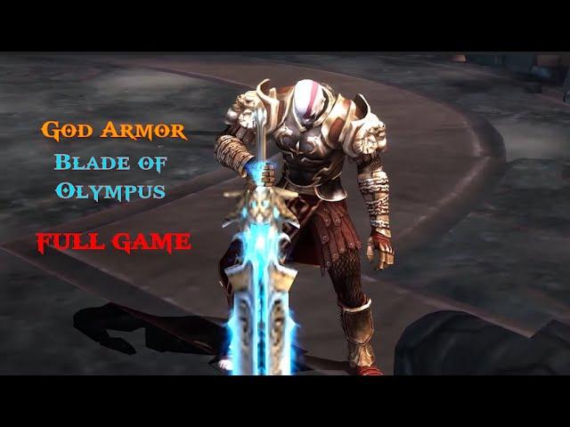 Kratos ONLY uses God Armor & Blade of Olympus God of War 2 (Full Game)