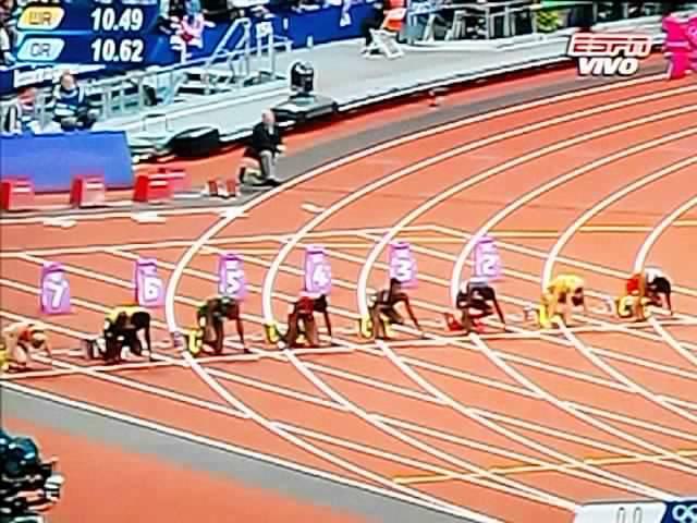 carrera 100 mts planos femenino juegos olímpicos Londres 2012