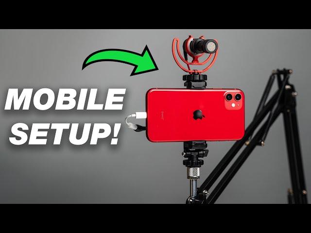 Smartphone YouTube Studio Setup for Beginners