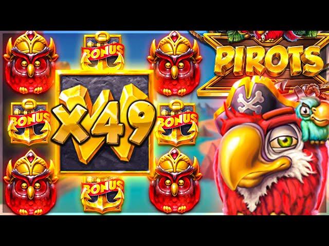 HUGE 49X MULTI WILD On PIROTS X SLOT!! (NEW)