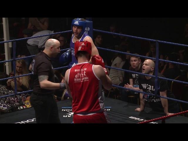 JAMES MARSHALL VS STEVE FARMER - WHITE COLLAR BOXING LONDON