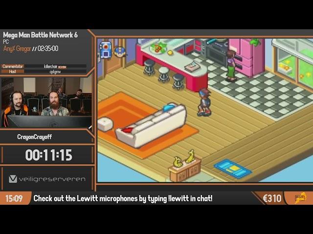 Mega Man Battle Network 6 | Any% Gregar Speedrun by crayoncrayoff | BSG Annual 2023