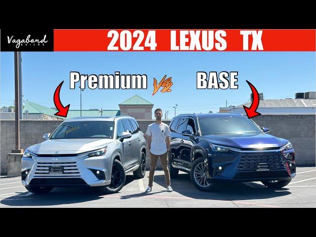 Lexus TX: Differences from Base to Premium for 2024 Lexus TX 350