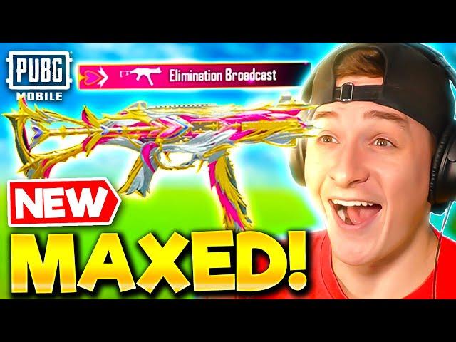 NEW MAXED RAINBOW UMP GUN LAB  PUBG MOBILE