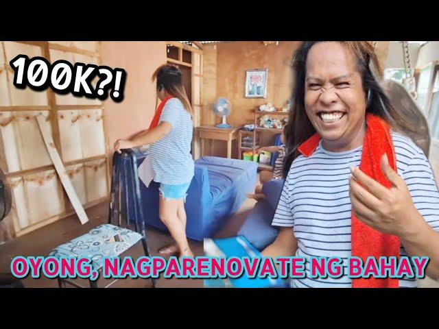 @BagyongOyong NAGPA RENOVATE NG BAHAY SA HALAGANG 100K?! / MOMSHIE G