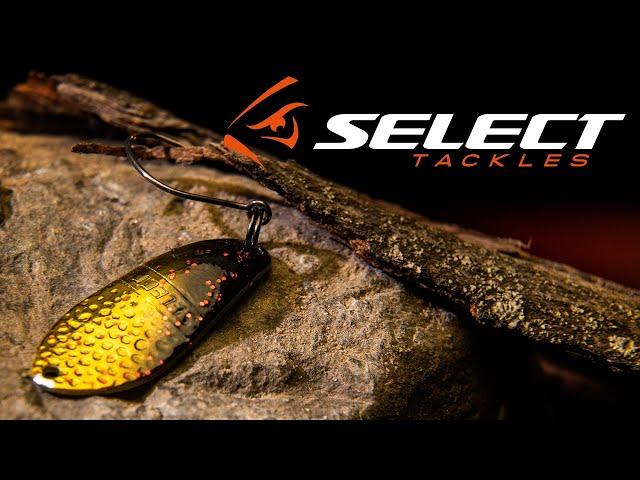 Обзор блесен Select. Микроколебалки для форели и голавля.