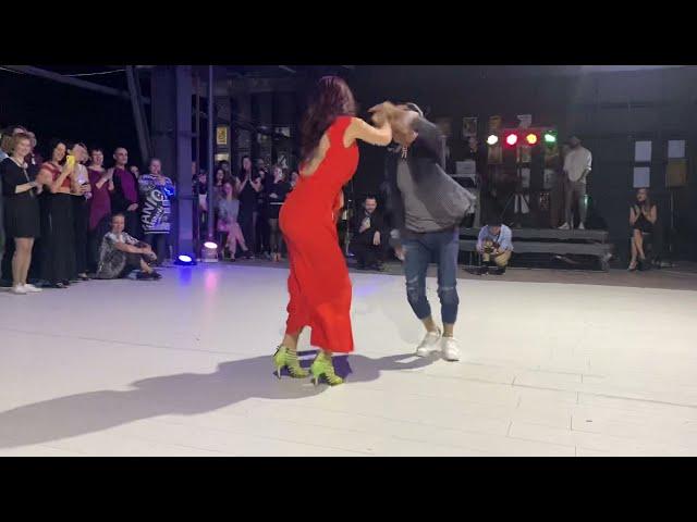 Dominican Bachata social dancing @ El chino & Valeriya Lebedeva @ Hot Winter Bachata festival 2022