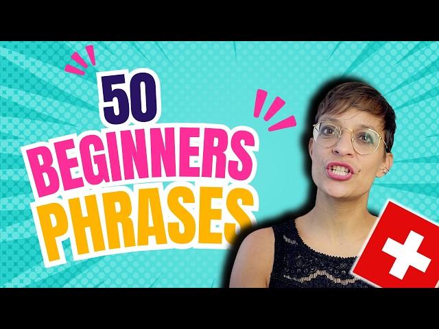 TOP 50 Beginners Phrases - German vs Swiss German 