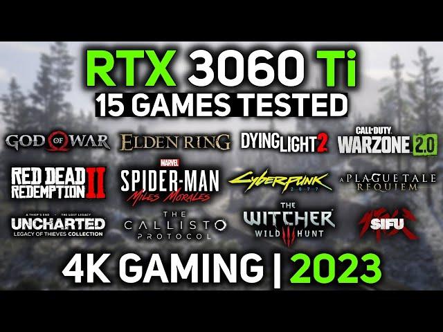 RTX 3060 Ti in 2023 | 15 GAMES at 4K (+ DLSS)