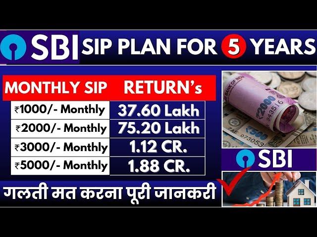 SBI mutual funds Systematic Investment Plan || SIP Plan In SBI Mutual Fund || Lumpsum In SBI