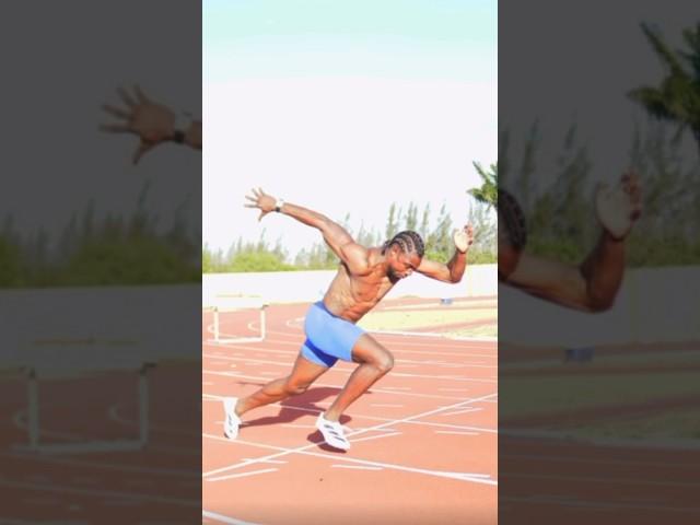 100m Olympic Champion Noah Lyles' EXPLOSIVE 100m Practice Start